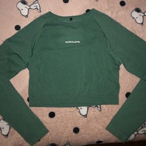 Alphalete Amplify Ivy Crop Large